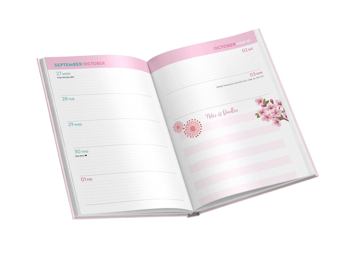 2027 ABC Gardening Australia - Weekly Diary/Planner â weekly diary spread