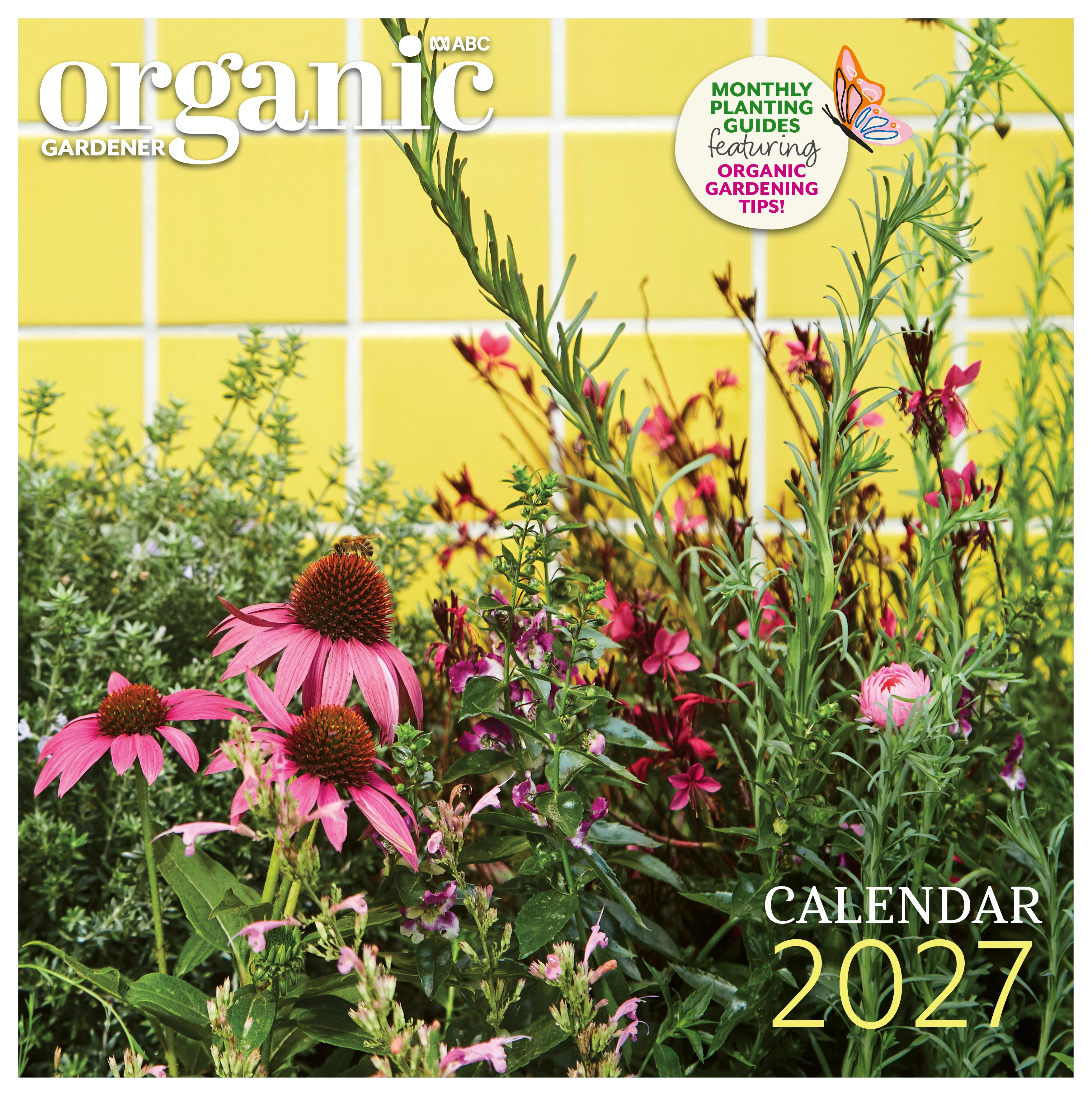 2027 ABC Organic Gardener - Square Wall Calendar