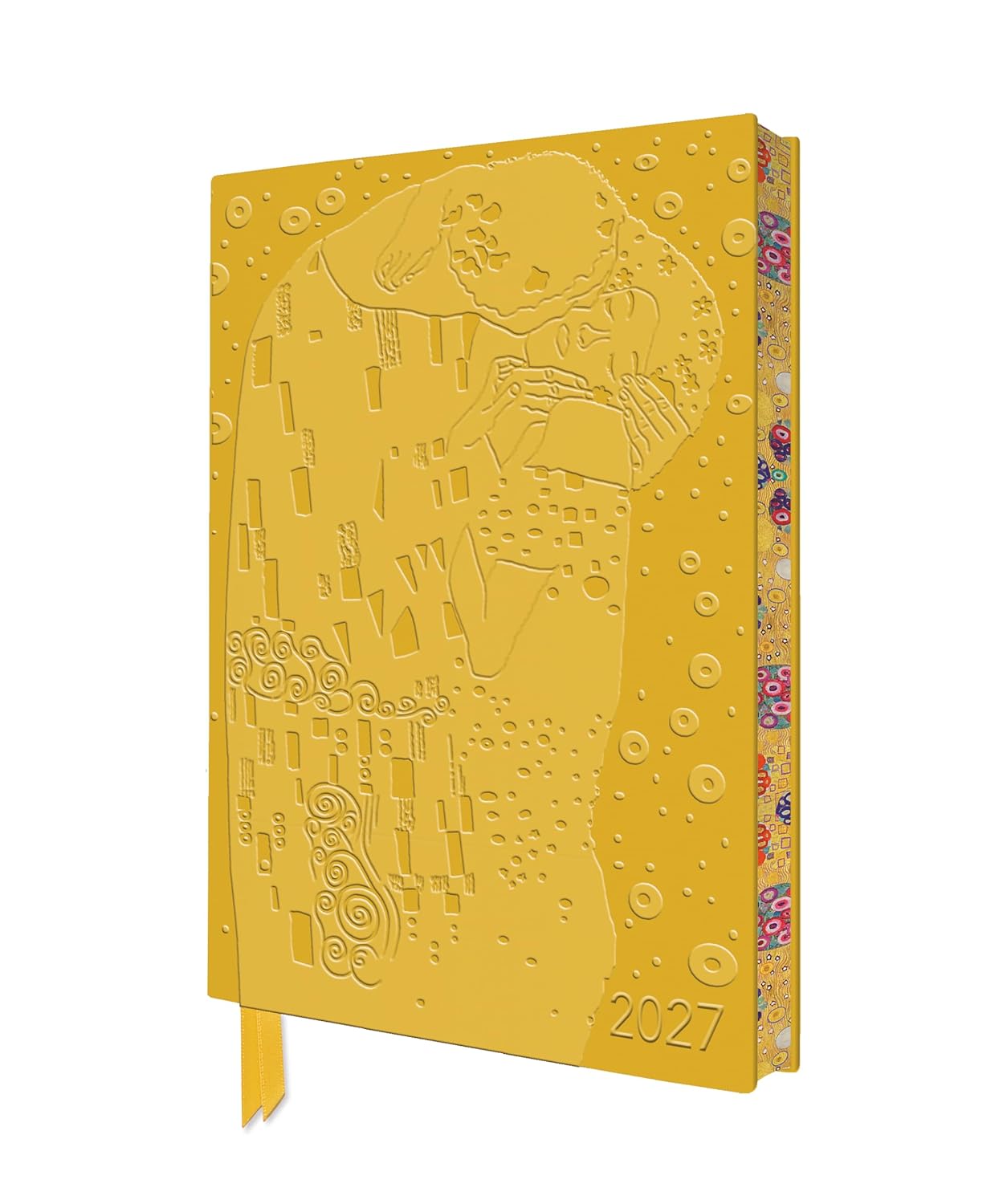 2027 Gustav Klimt The Kiss Artisan Art Leather - Weekly Diary/Planner