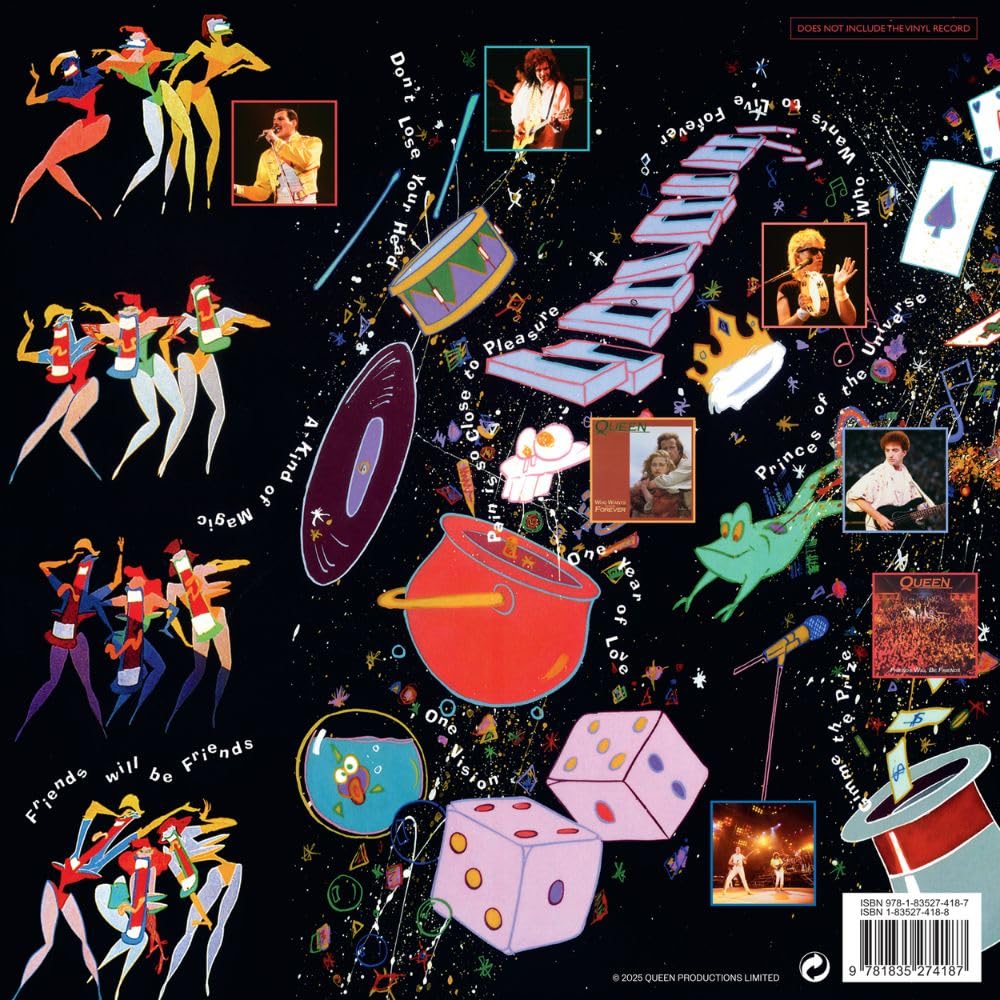 2026 Queen - Collector's Edition Record Sleeve - Square Wall Calendar