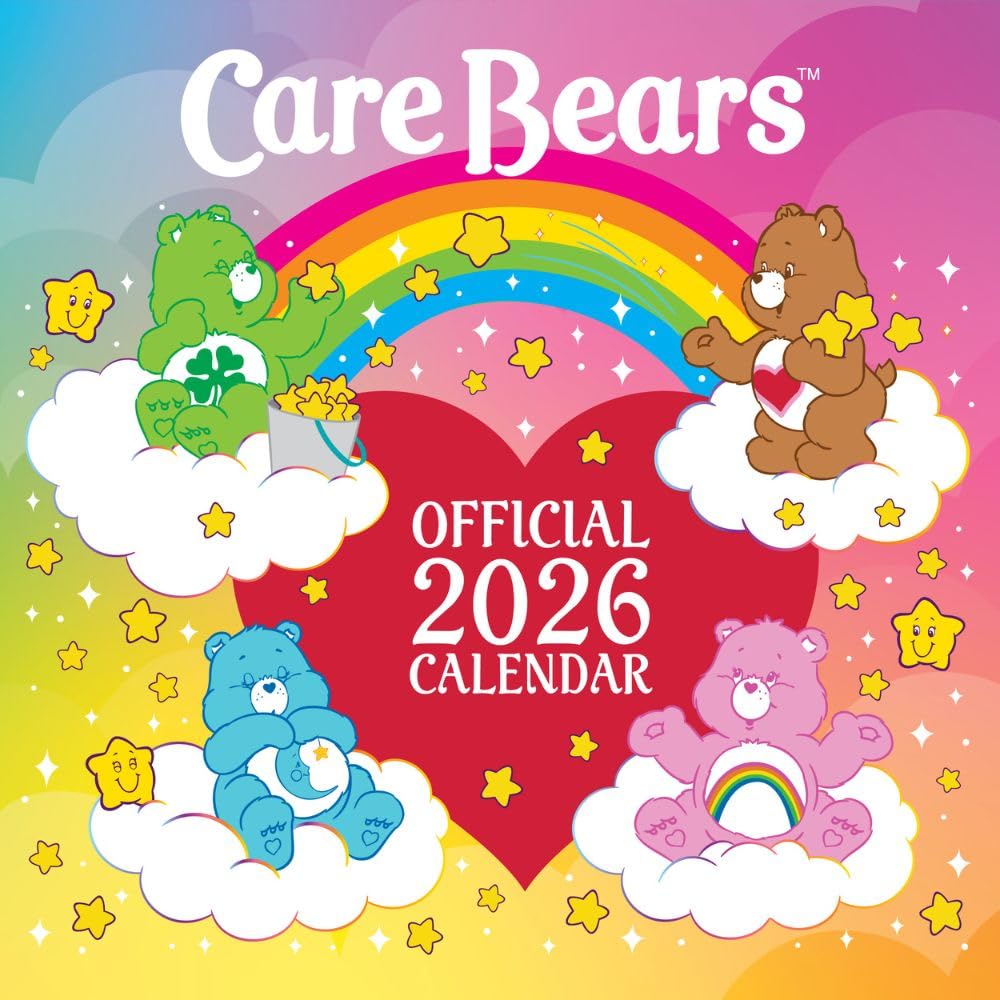 2026 Care Bears - Square Wall Calendar