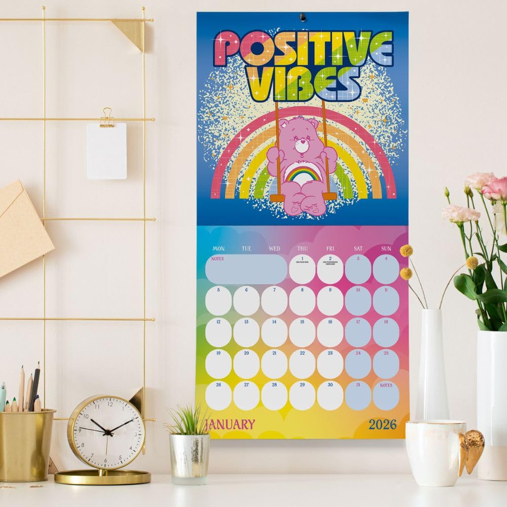 2026 Care Bears - Square Wall Calendar