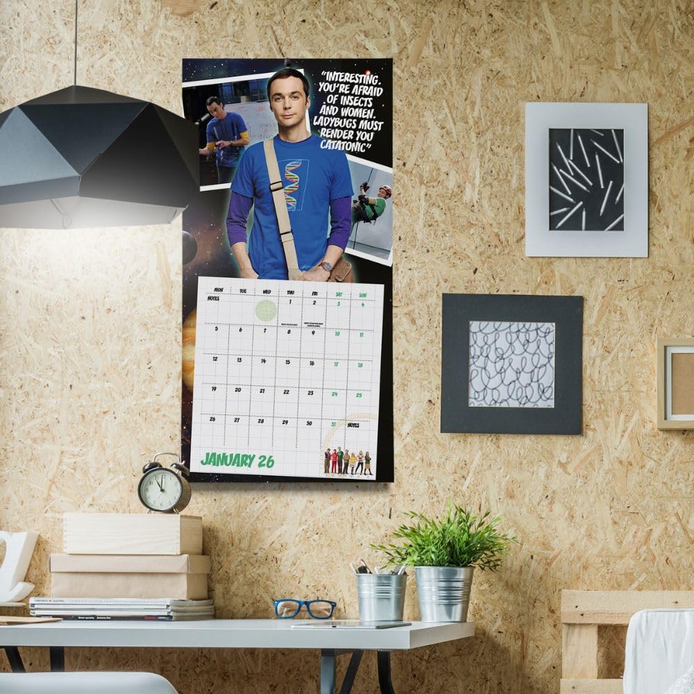 2026 The Big Bang Theory - Square Wall Calendar