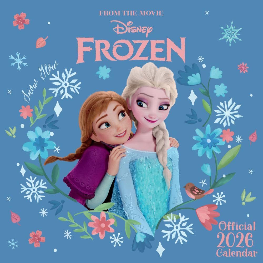 2026 Disney Frozen - Square Wall Calendar