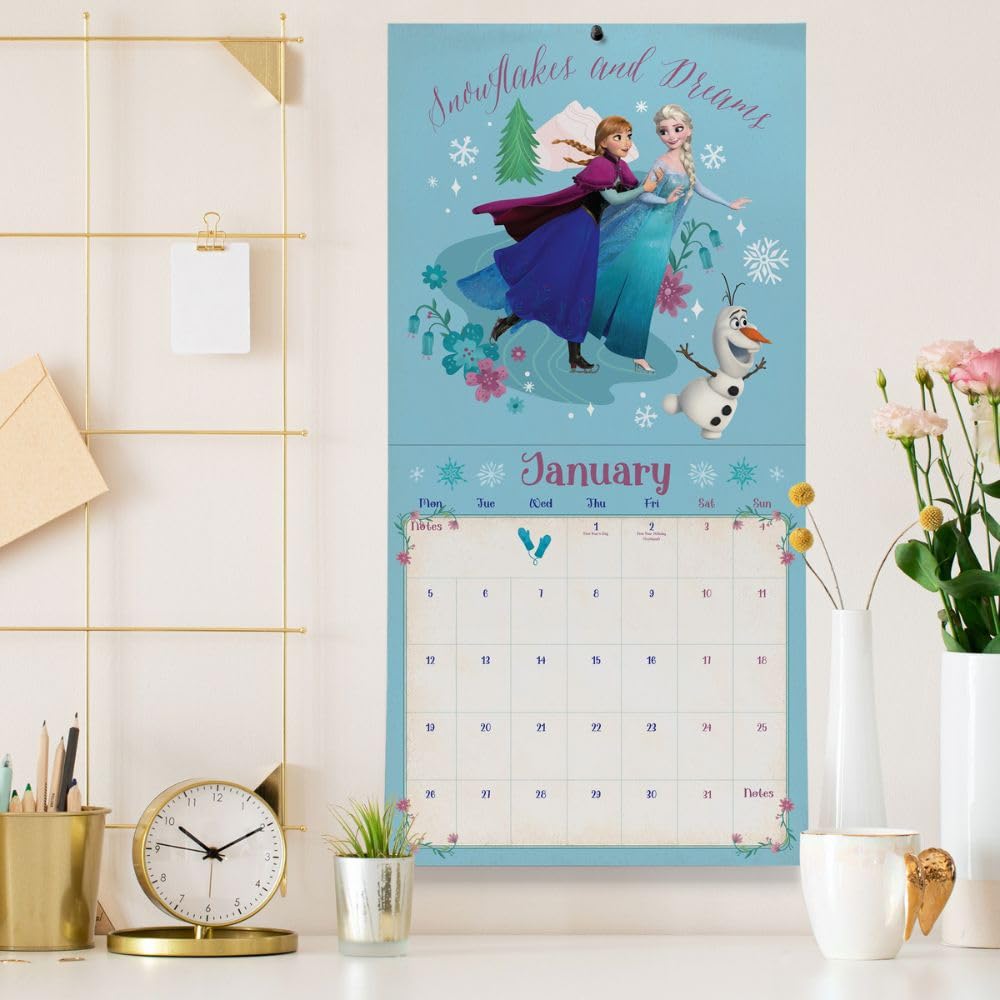 2026 Disney Frozen - Square Wall Calendar