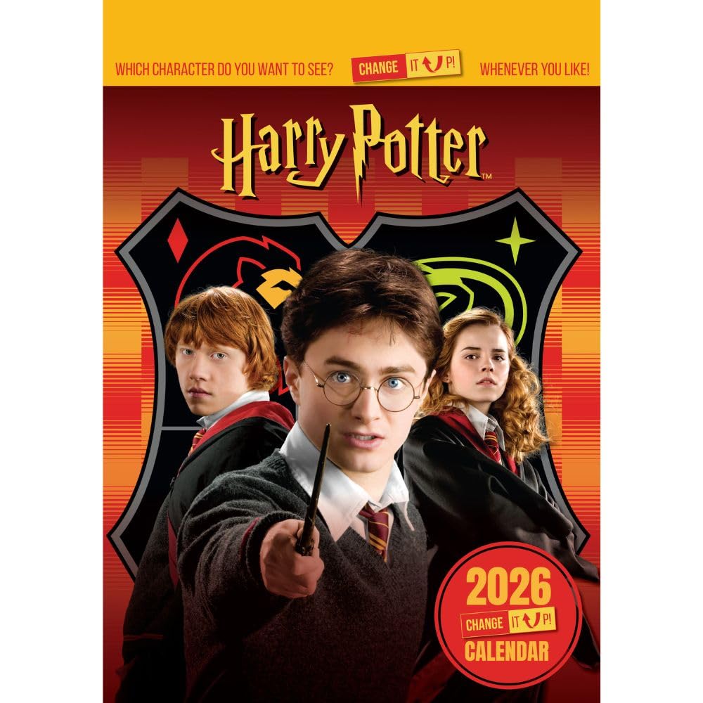 2026 Harry Potter - Change It Up - A3 Wall Calendar