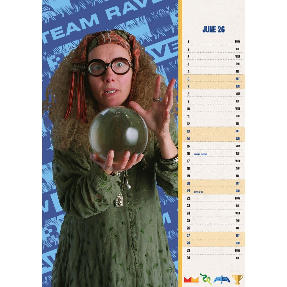2026 Harry Potter - Change It Up - A3 Wall Calendar