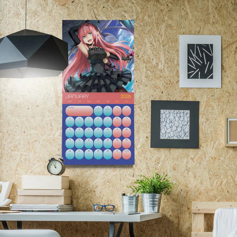 2026 Hatsune Miku - Square Wall Calendar