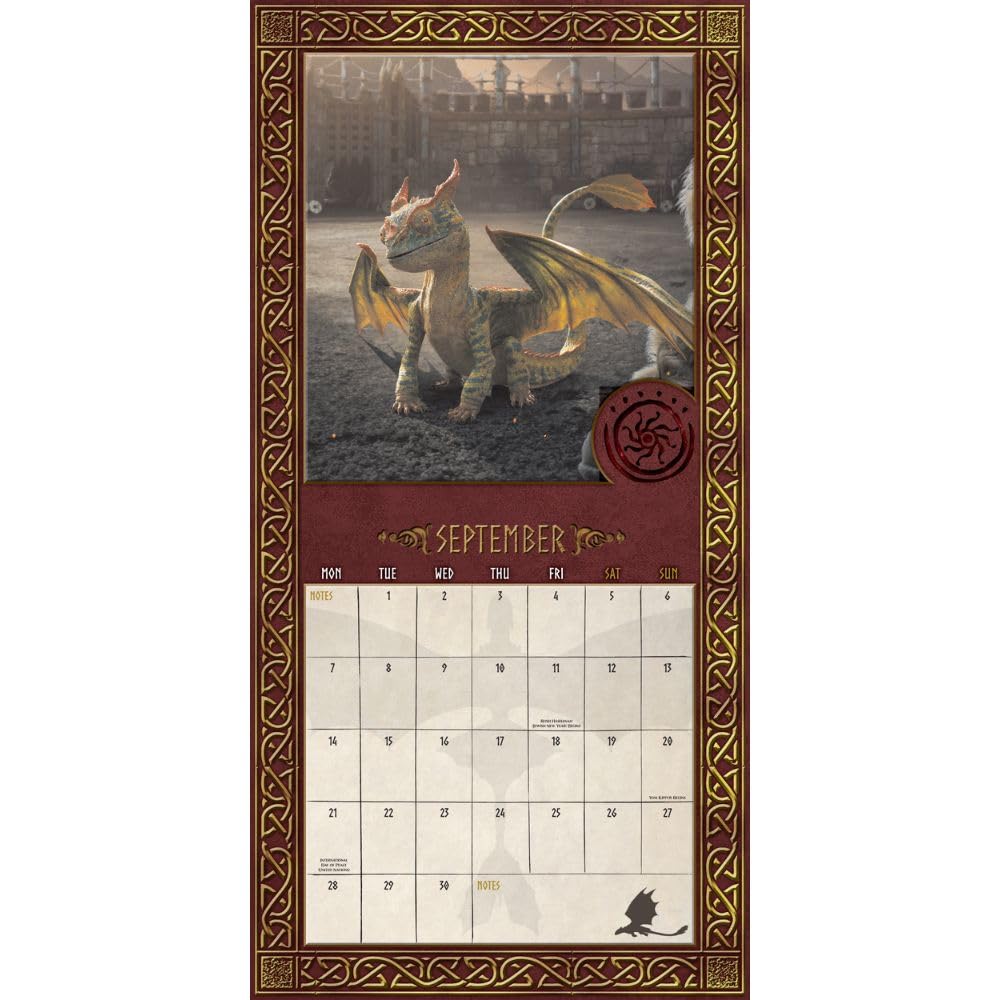 2026 How To Train Your Dragon Movie - Square Wall Calendar