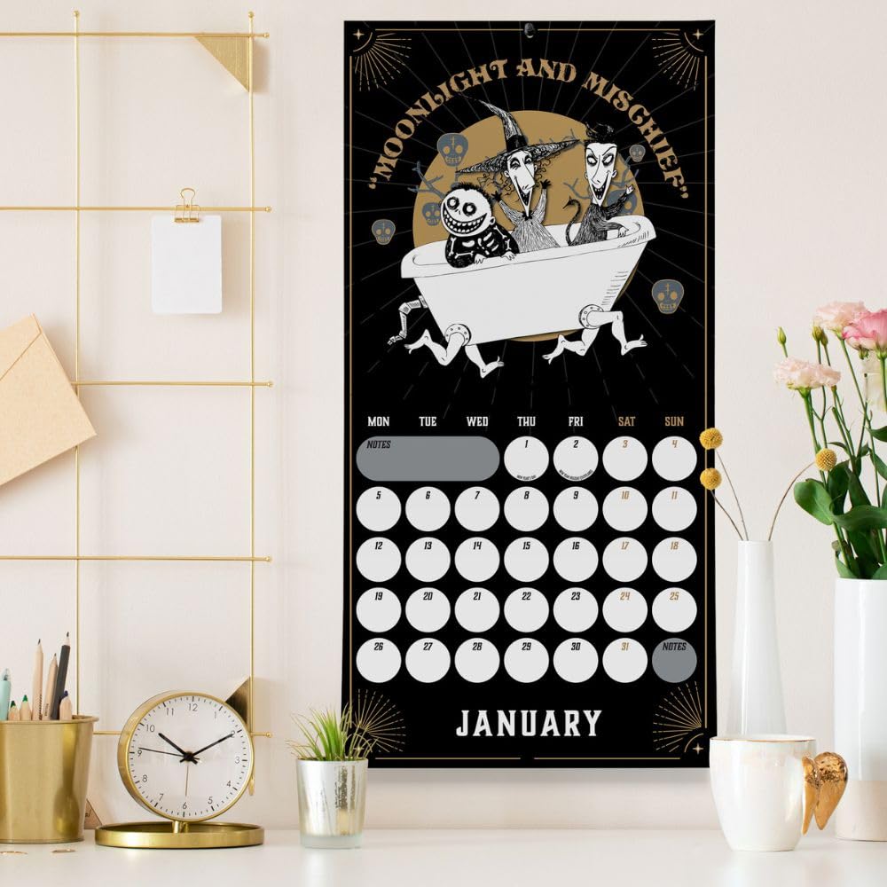 2026 The Nightmare Before Christmas - Square Wall Calendar