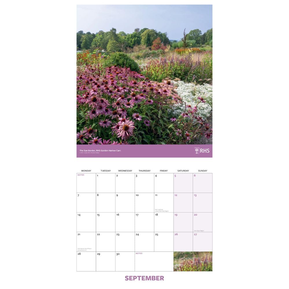 2026 RHS Gardens - Square Wall Calendar