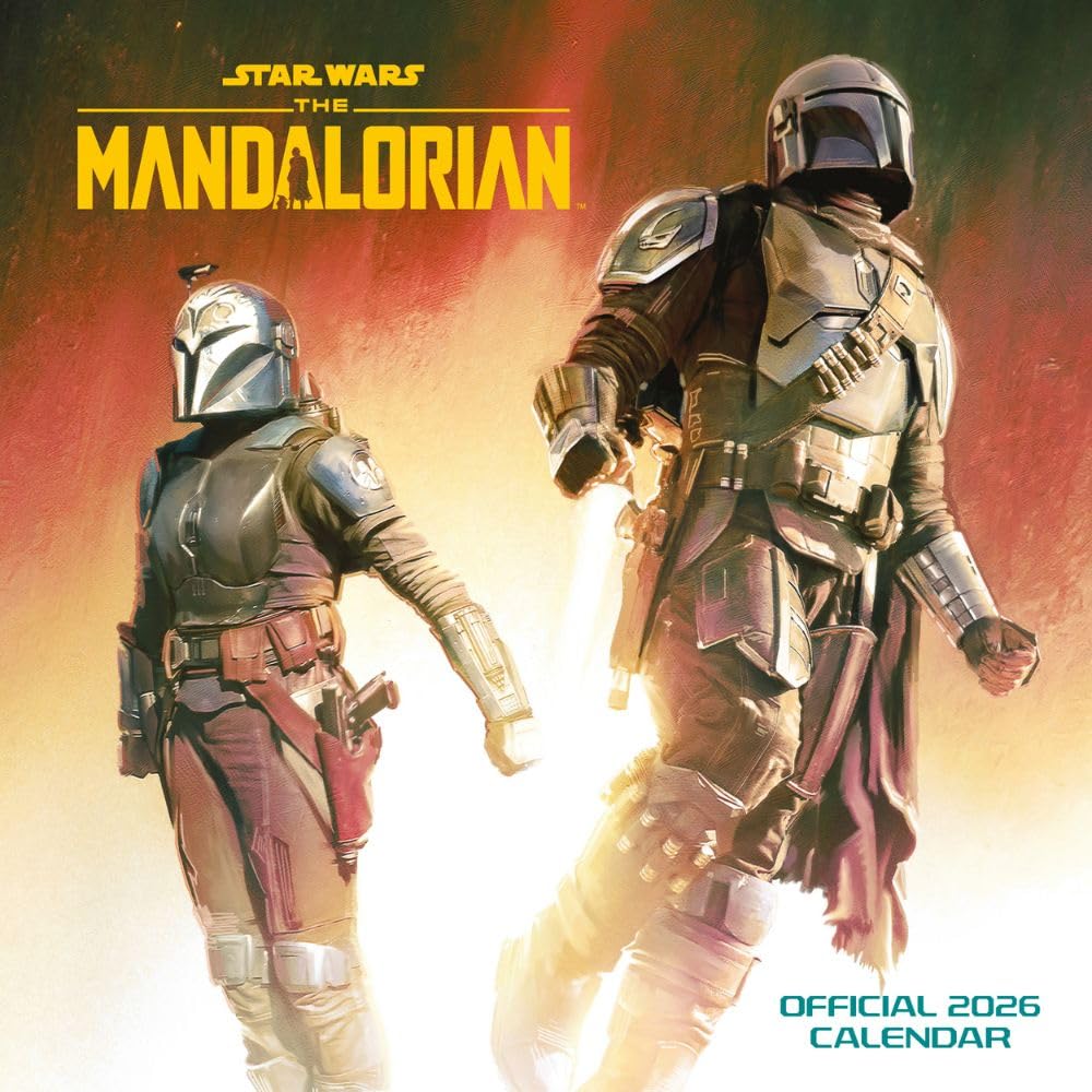 2026 Star Wars - The Mandalorian - Square Wall Calendar