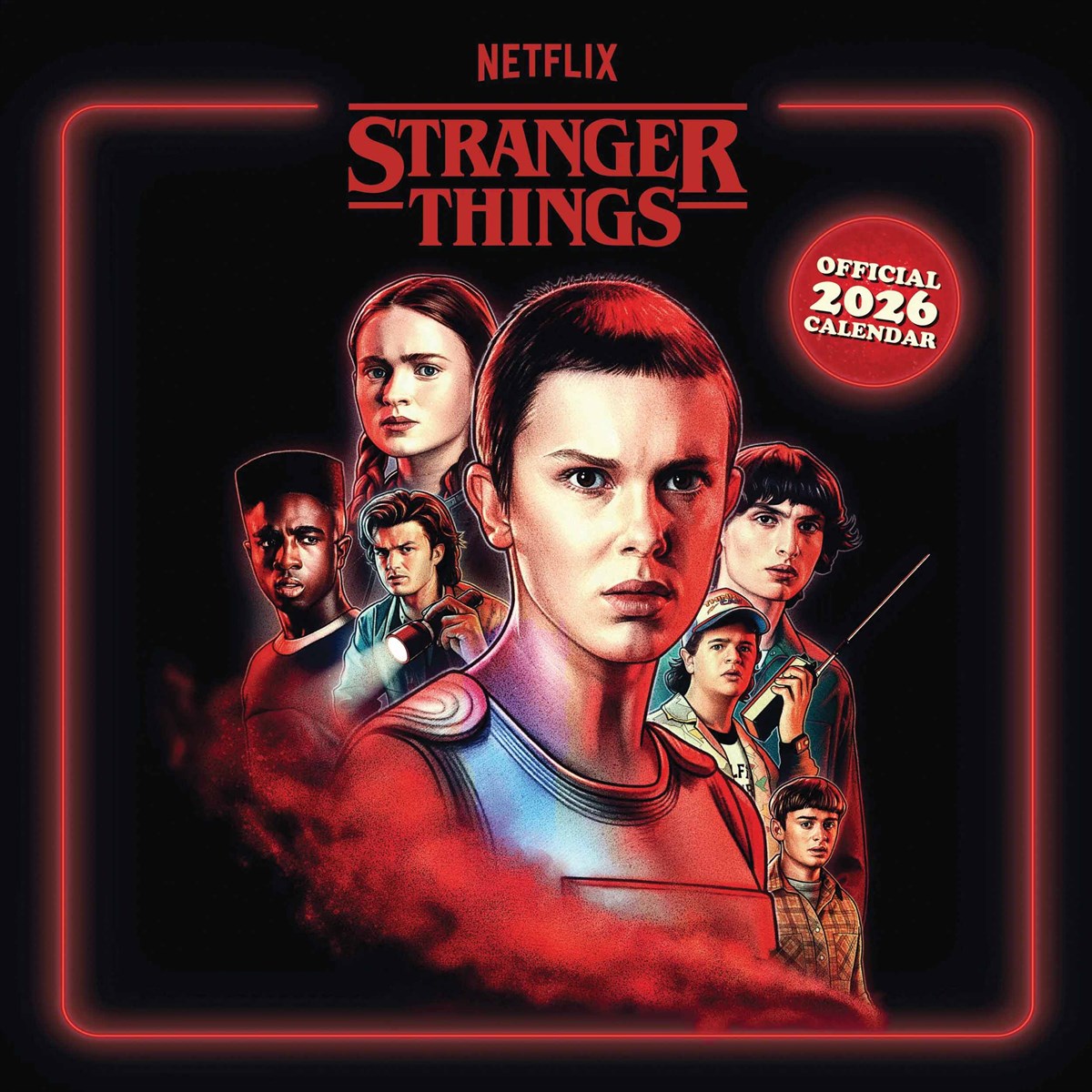 2026 Stranger Things - Square Wall Calendar