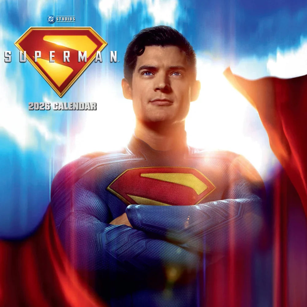 2026 Superman Movie - Square Wall Calendar