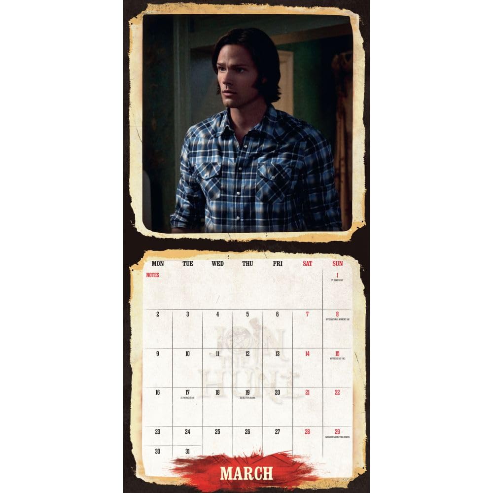 2026 Supernatural - Square Wall Calendar