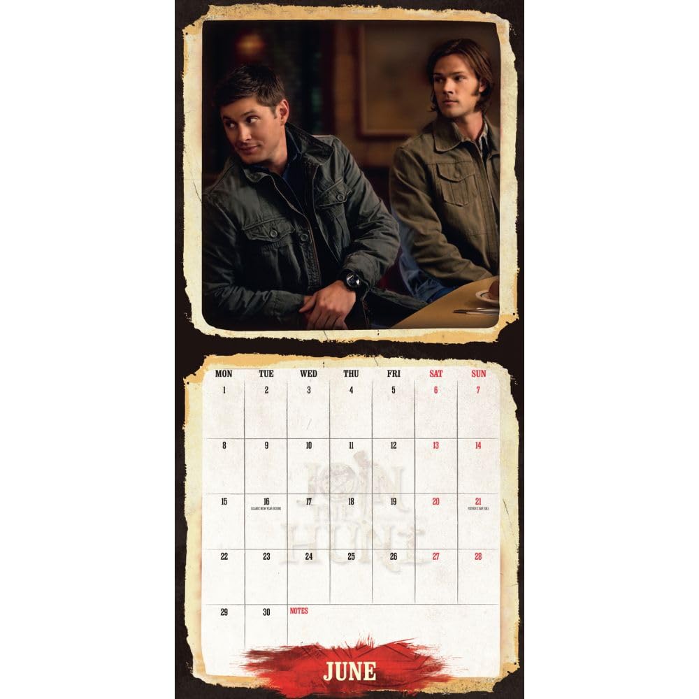 2026 Supernatural - Square Wall Calendar
