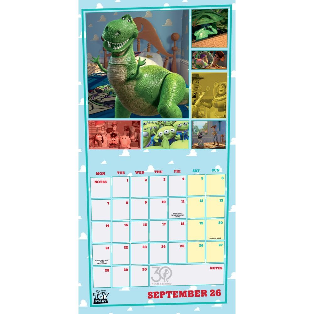 2026 Toy Story - Square Wall Calendar
