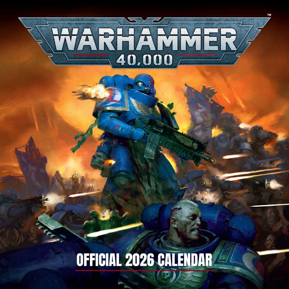 2026 Warhammer - Square Wall Calendar