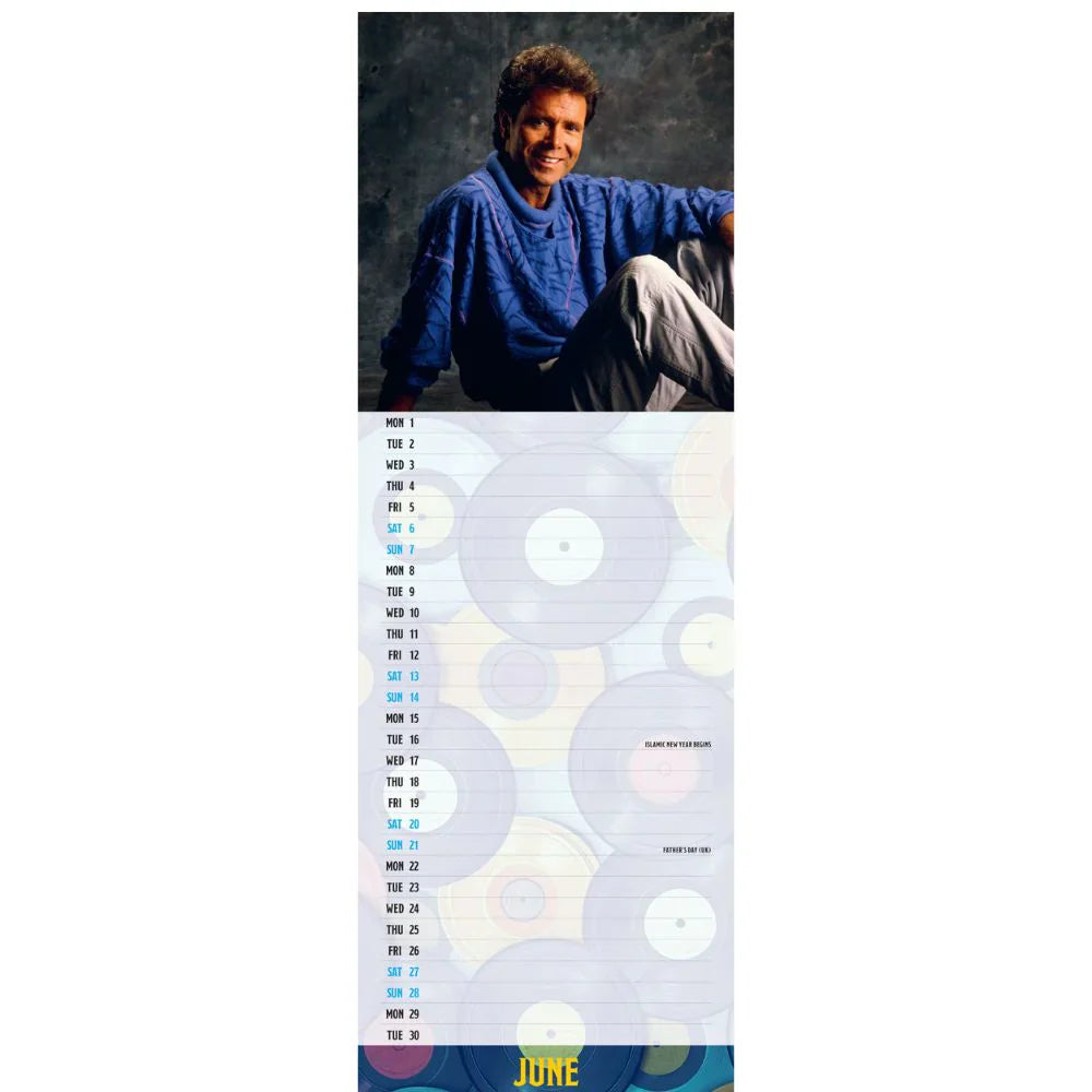 2026 Cliff Richard - Slim Wall Calendar
