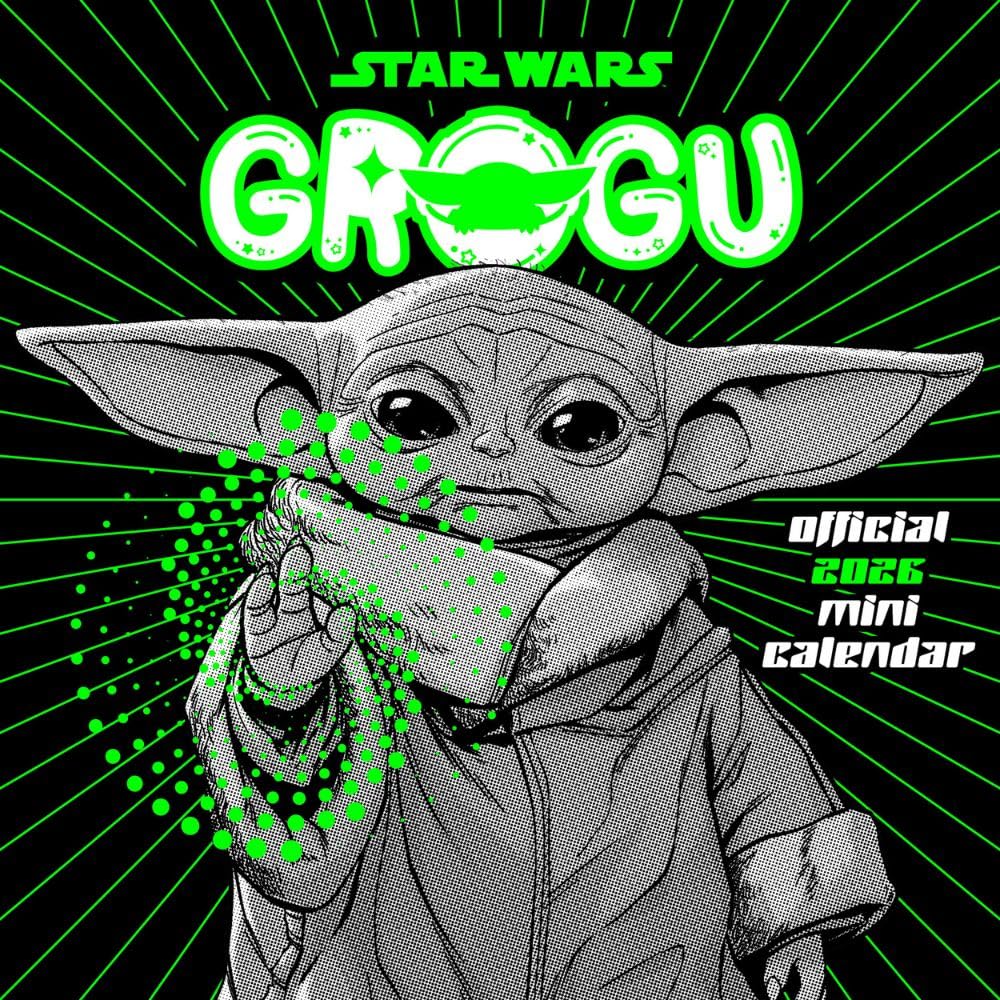 2026 Star Wars - Grogu - Mini Wall Calendar