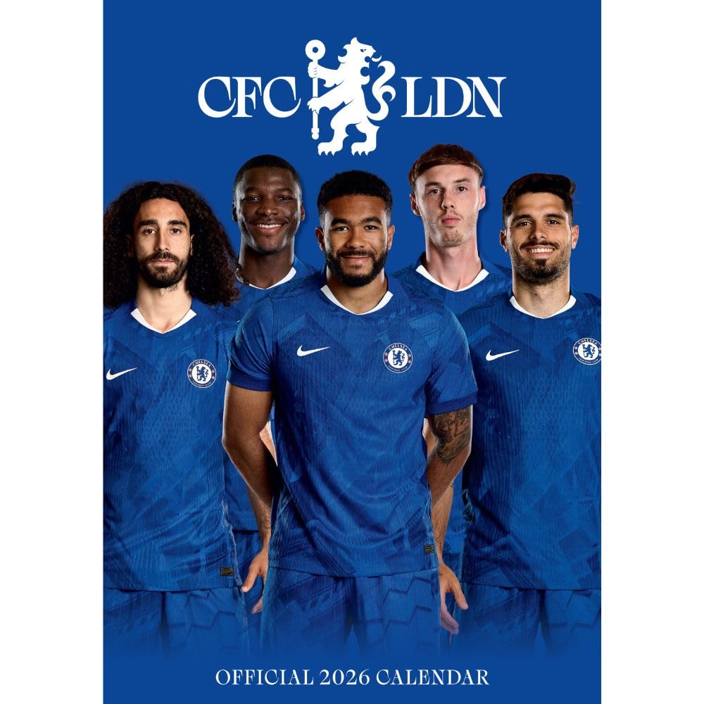 2026 Chelsea FC - A3 Wall Calendar