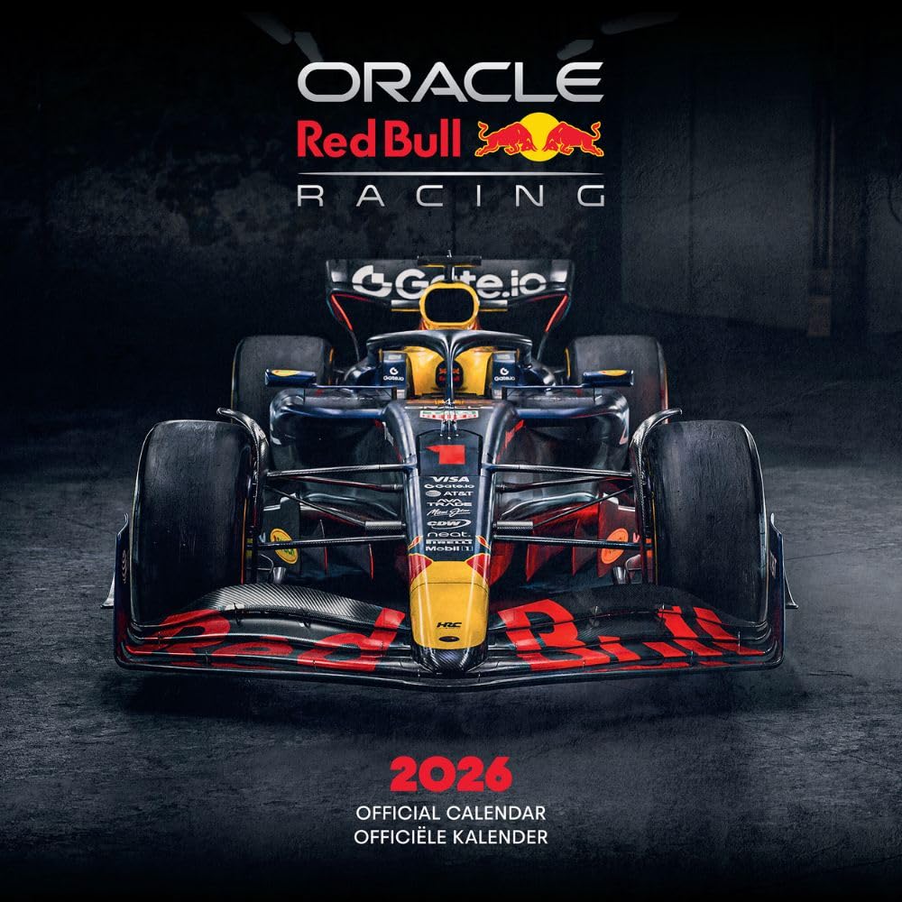 2026 Redbull Racing - Square Wall Calendar