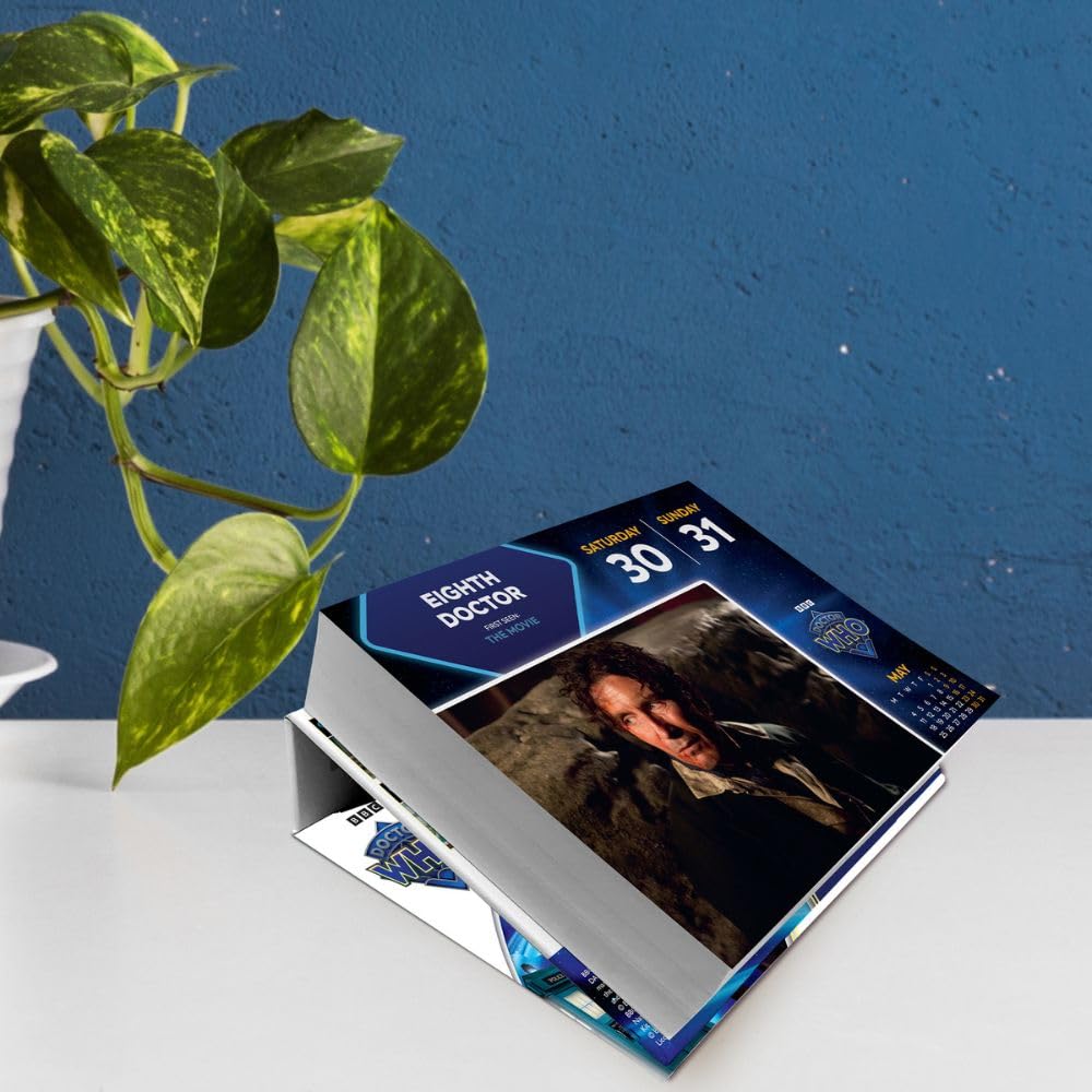 2026 Doctor Who - Daily Boxed Page-A-Day Calendar