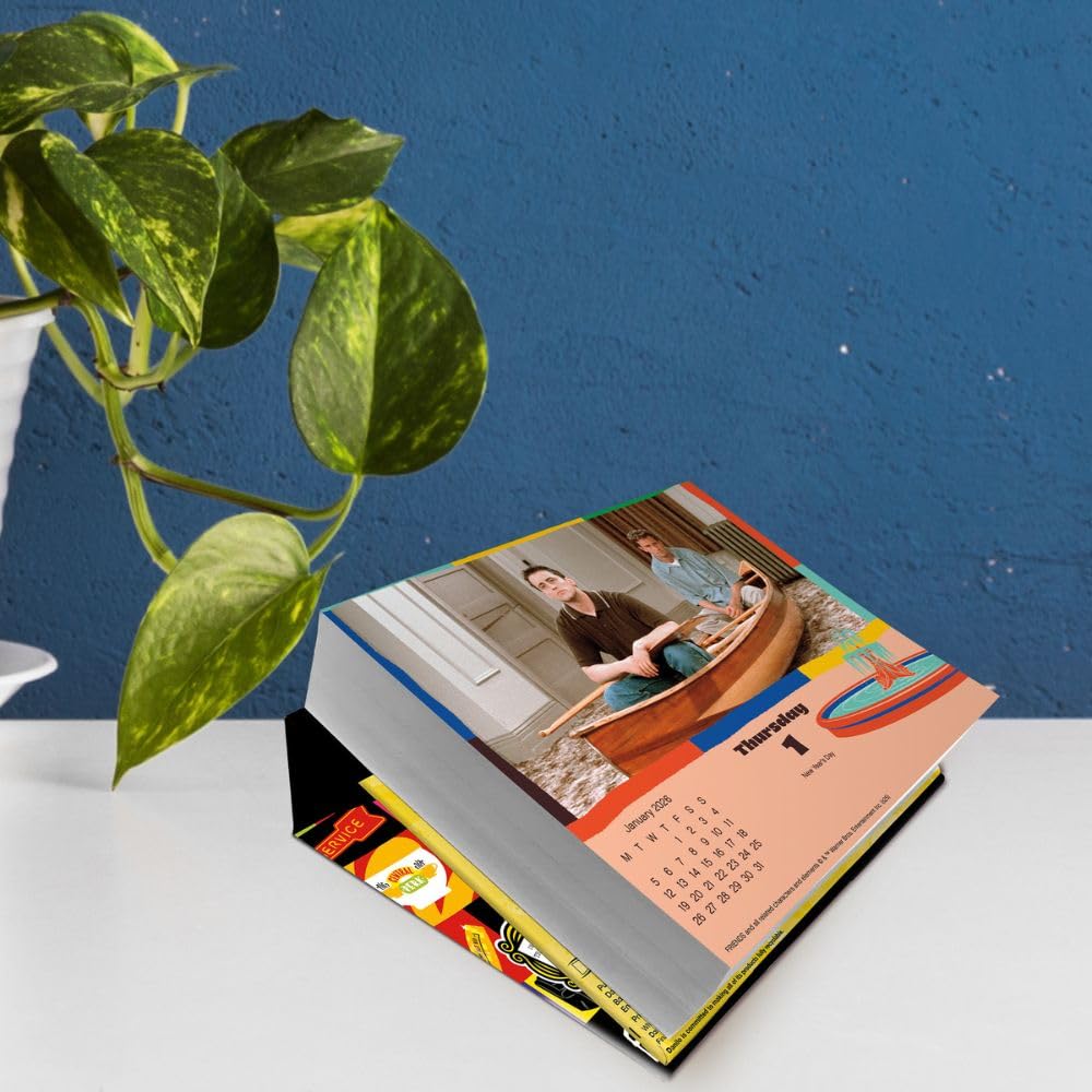 2026 Friends - Daily Boxed Page-A-Day Calendar