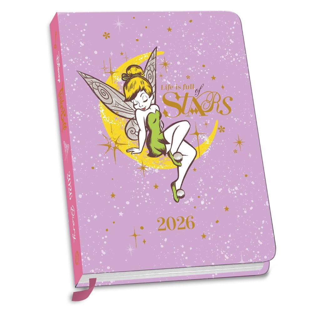 2026 Disney Tinkerbell - Small Weekly Diary/Planner