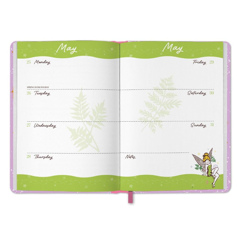 2026 Disney Tinkerbell - Small Weekly Diary/Planner