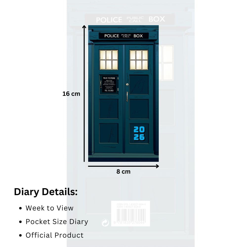 2026 Doctor Who - Pocket Diary/Planner