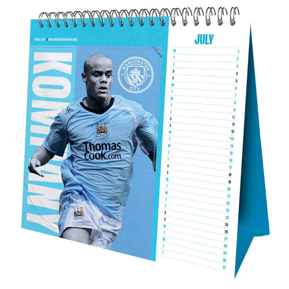 2026 Manchester City FC - Desk Easel Calendar