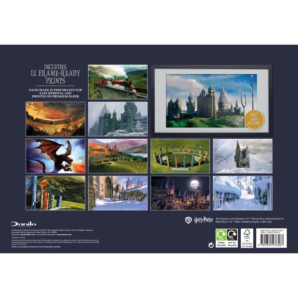 2026 Harry Potter - A3 Deluxe Wall Calendar