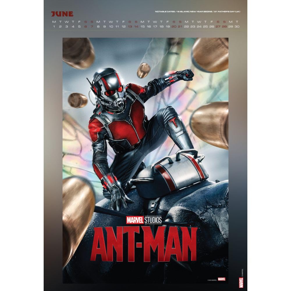 2026 Marvel - A3 Deluxe Wall Calendar