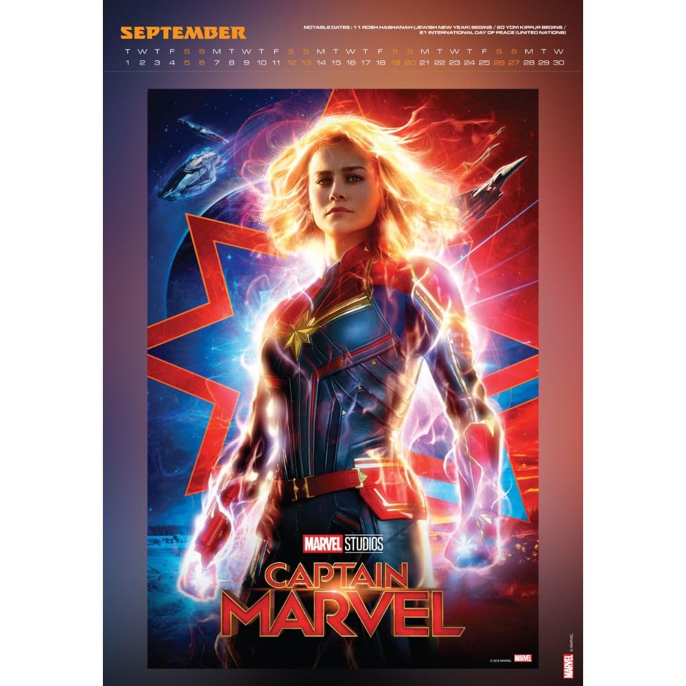 2026 Marvel - A3 Deluxe Wall Calendar