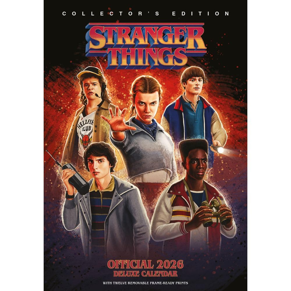 2026 Stranger Things - A3 Deluxe Wall Calendar