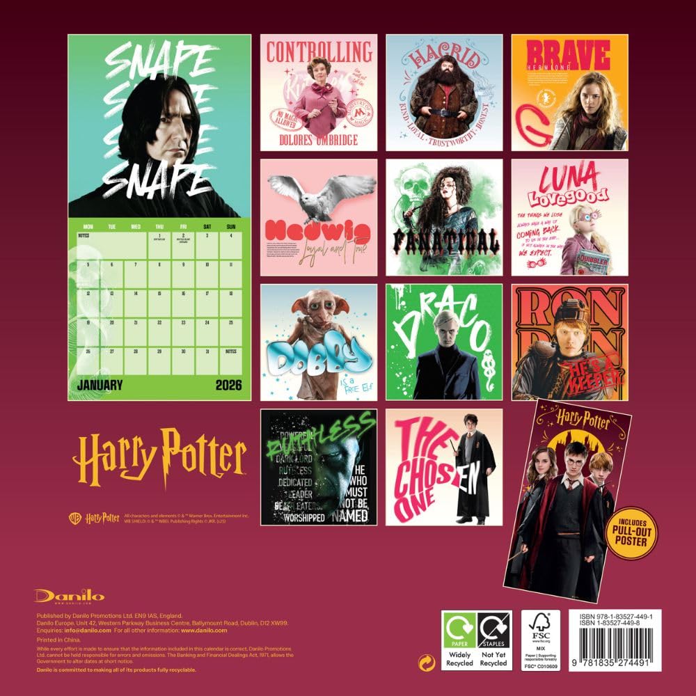 2026 Harry Potter - Gift Box Set