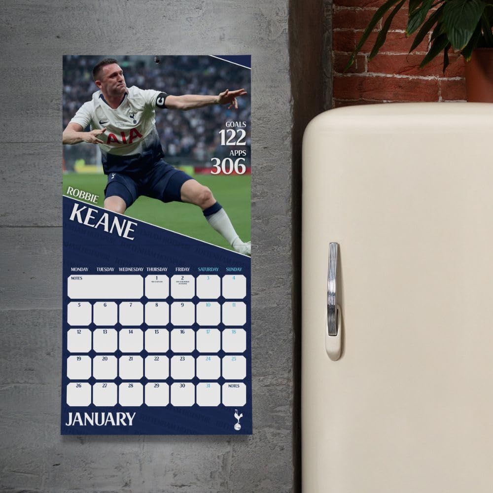 2026 Tottenham Hotspur FC Legends - Square Wall Calendar