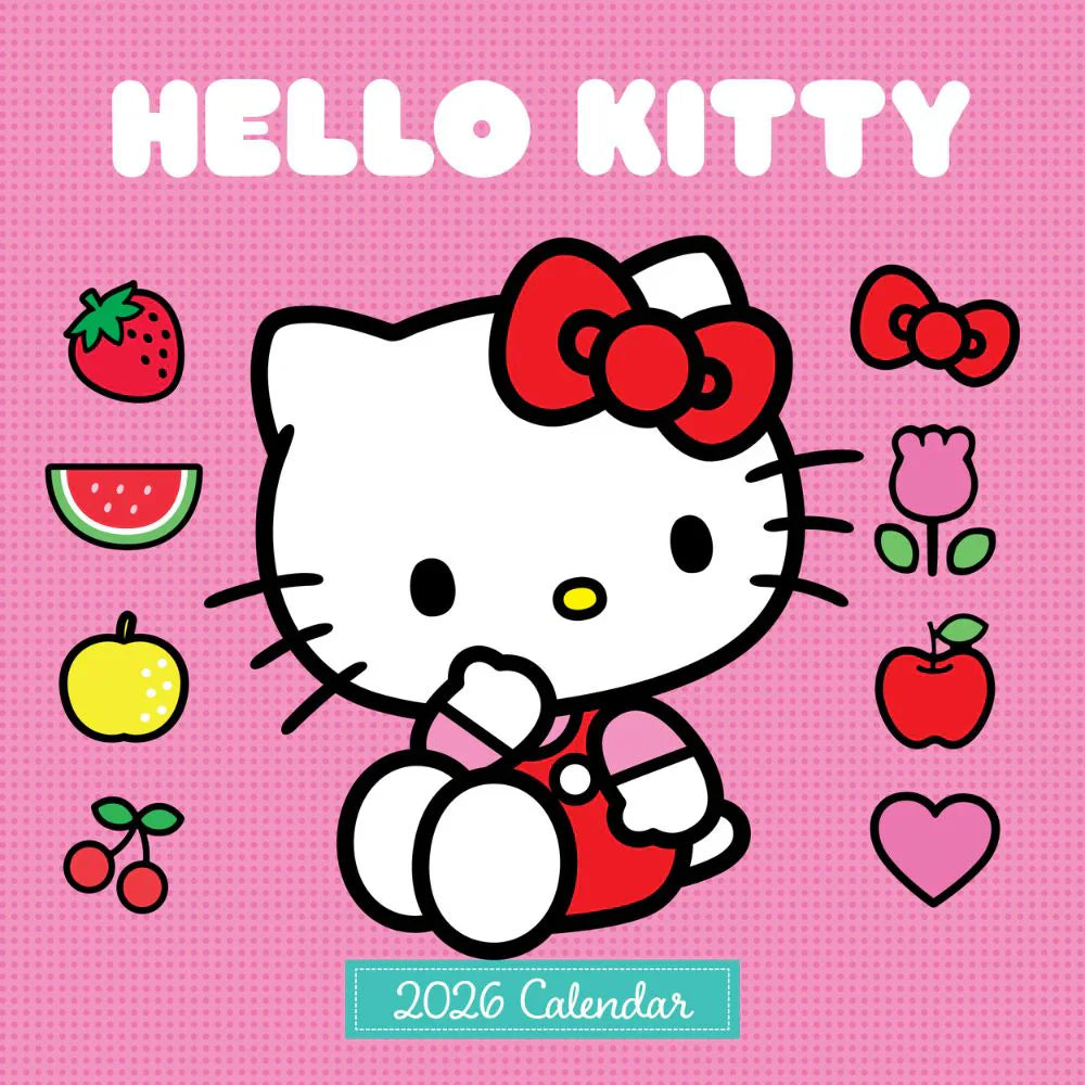 2026 Hello Kitty - Square Wall Calendar