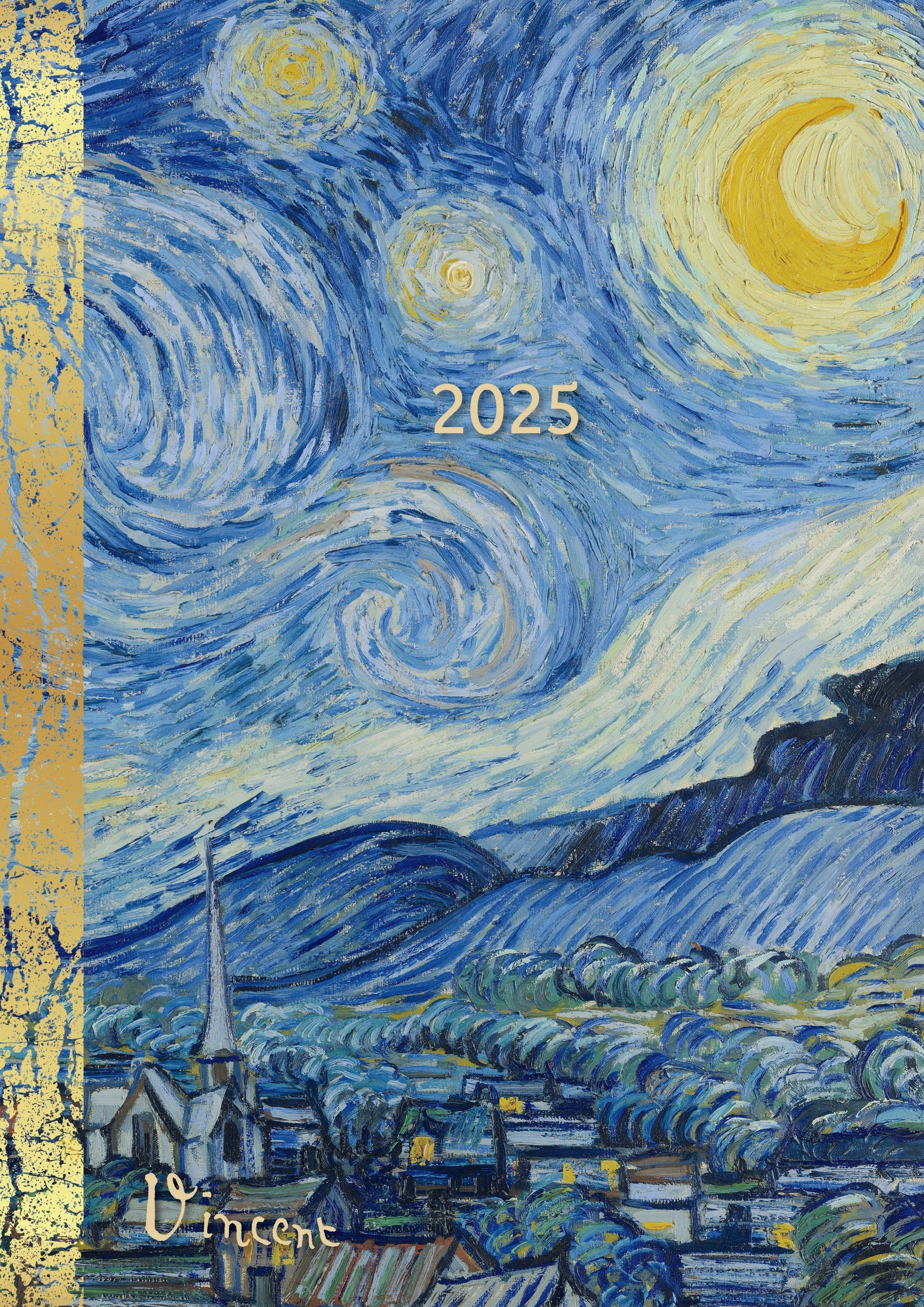 2025 Van Gogh Weekly Diary/Planner