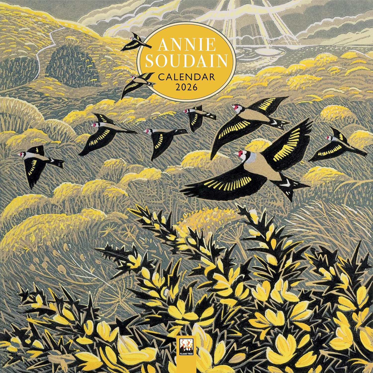 2026 Annie Soudain - Square Wall Calendar