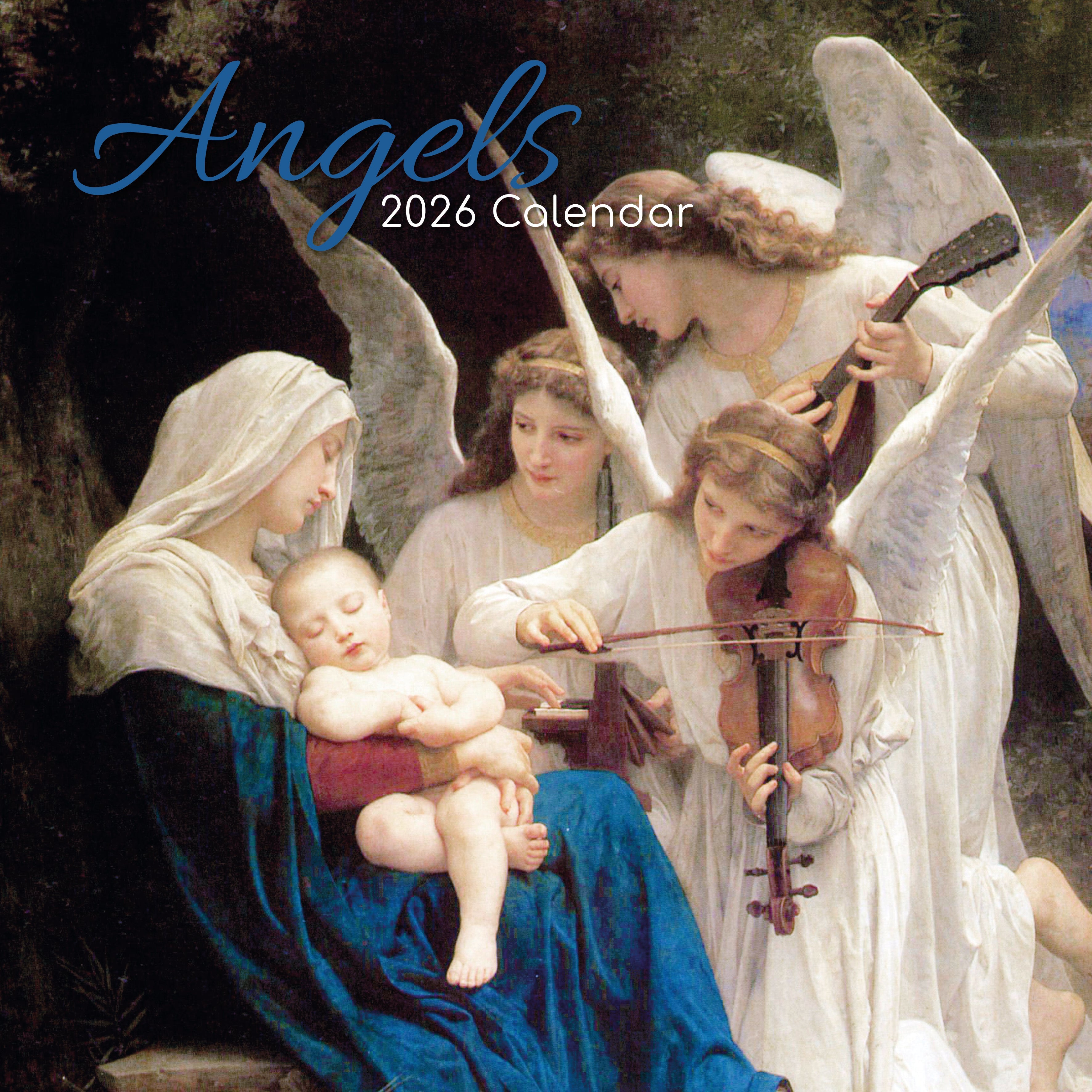 2026 Angels - Square Wall Calendar