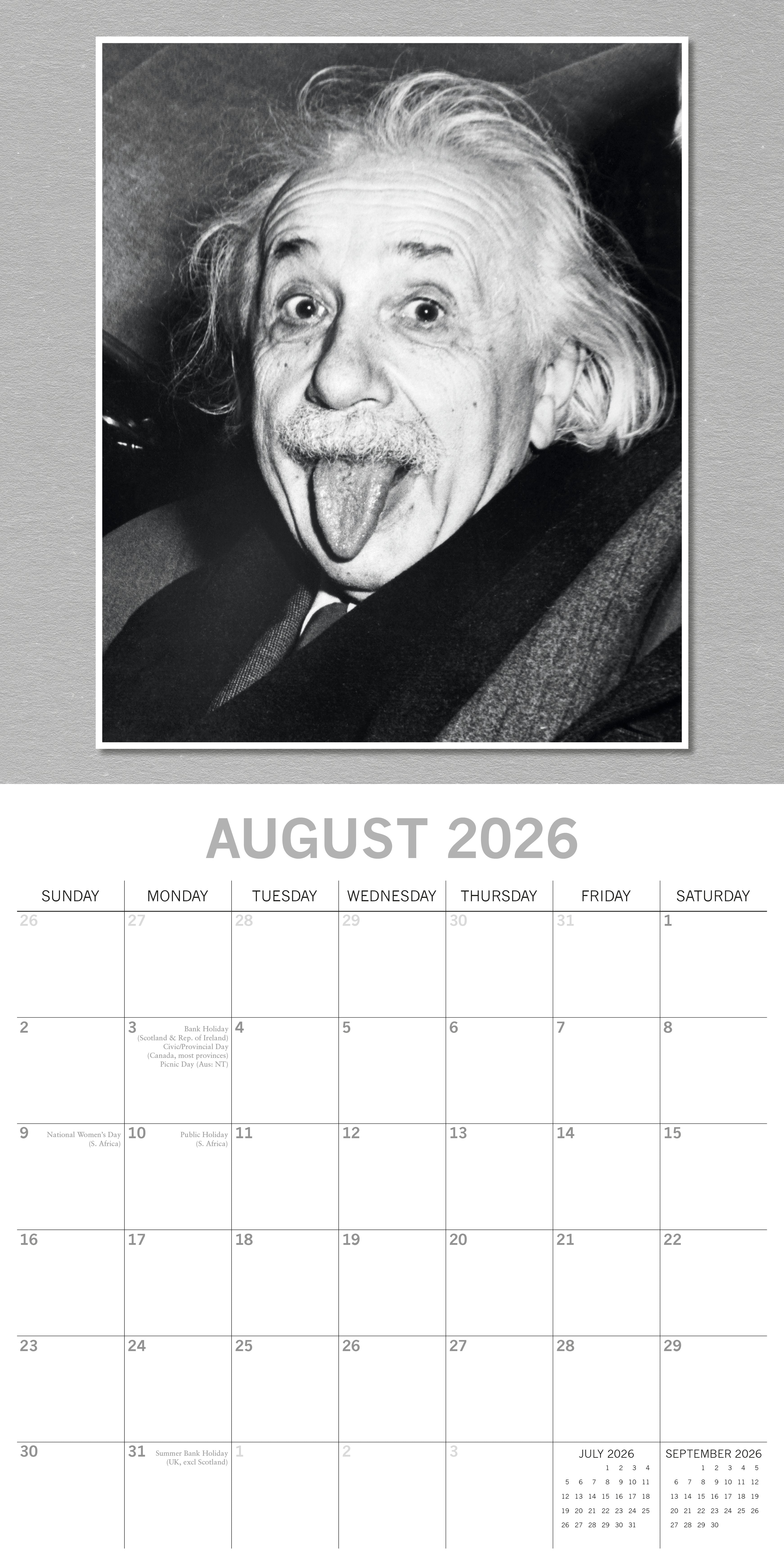 2026 Classic Photography - Square Wall Calendar