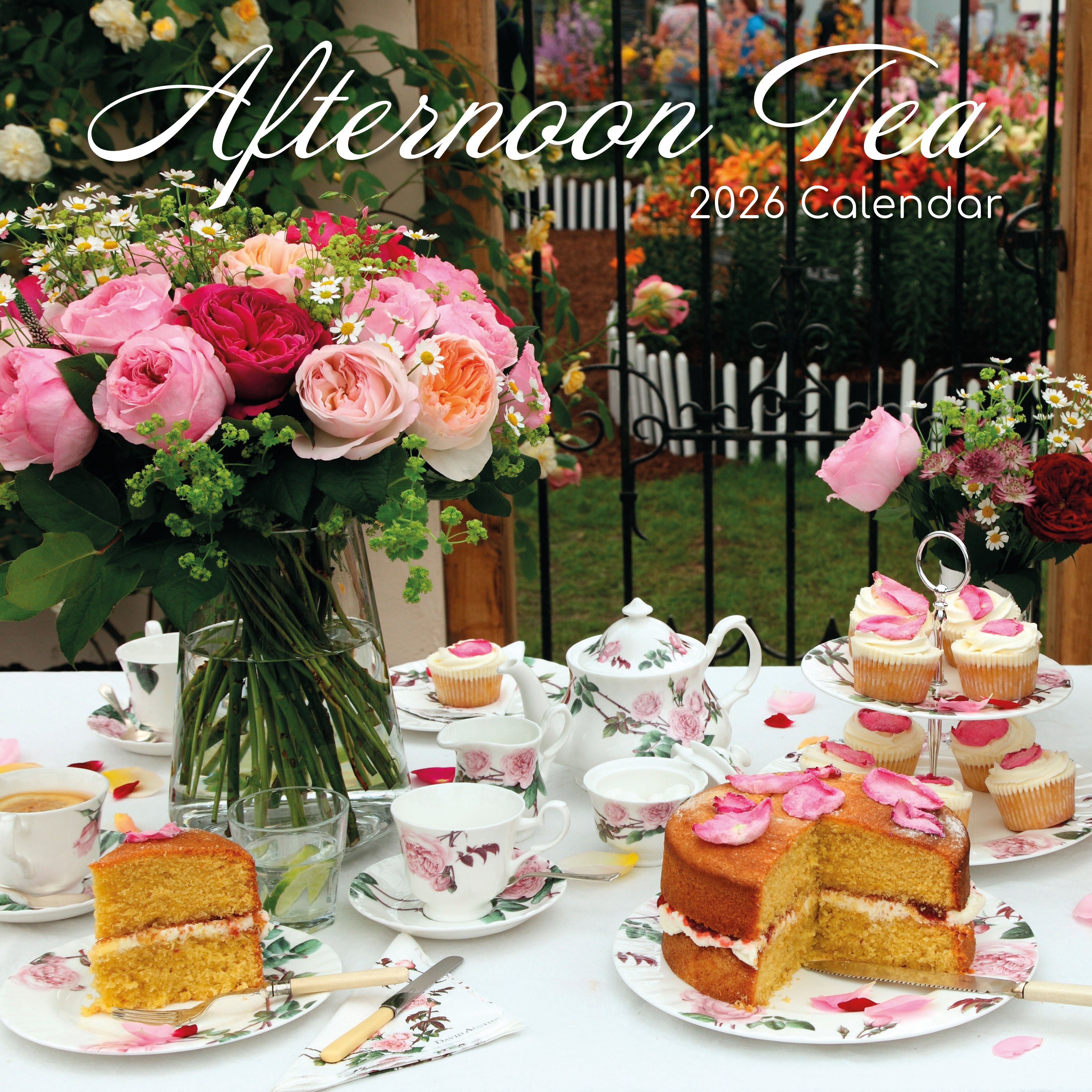 2026 Afternoon Tea - Square Wall Calendar