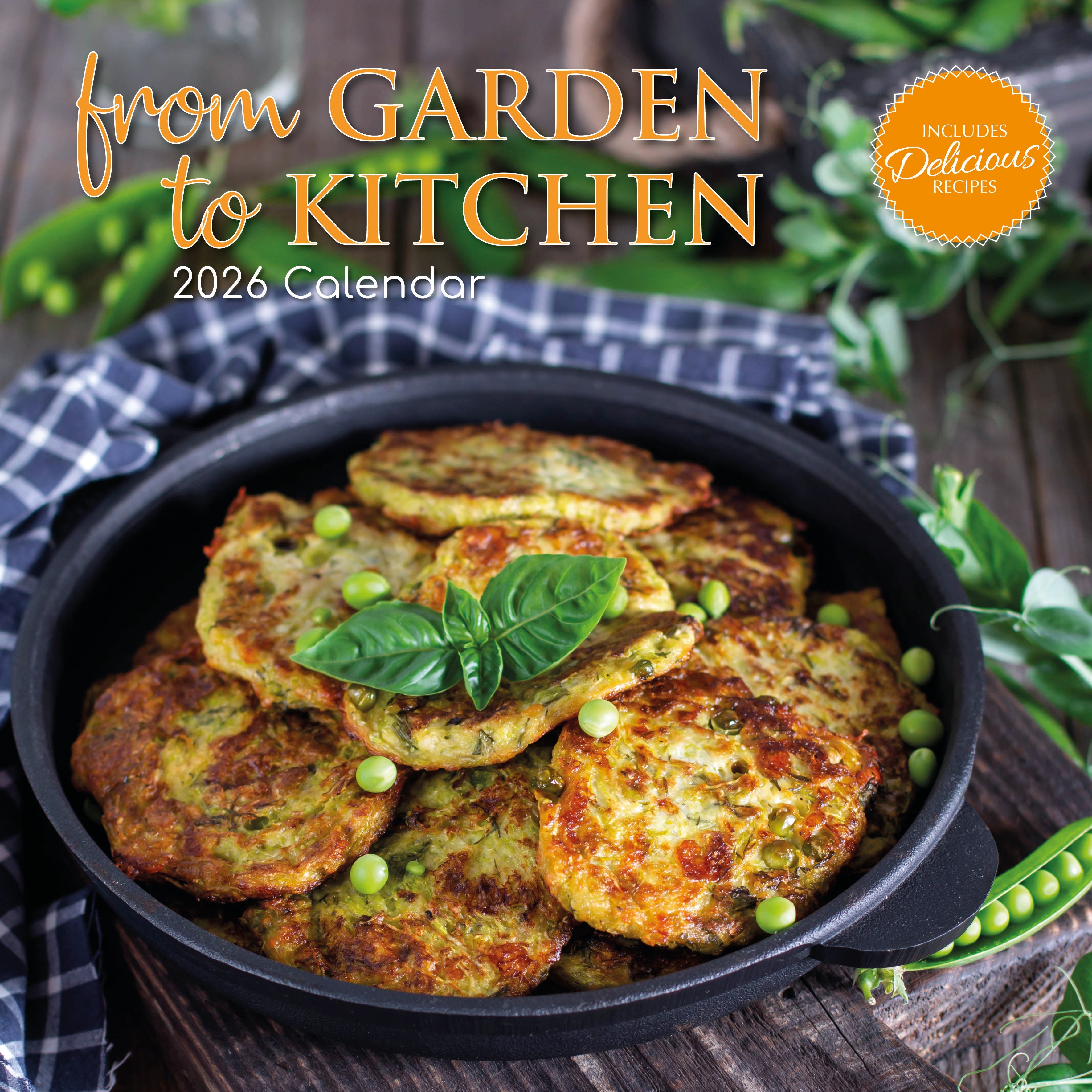 2026 From Garden to Kitchen - Square Wall Calendar