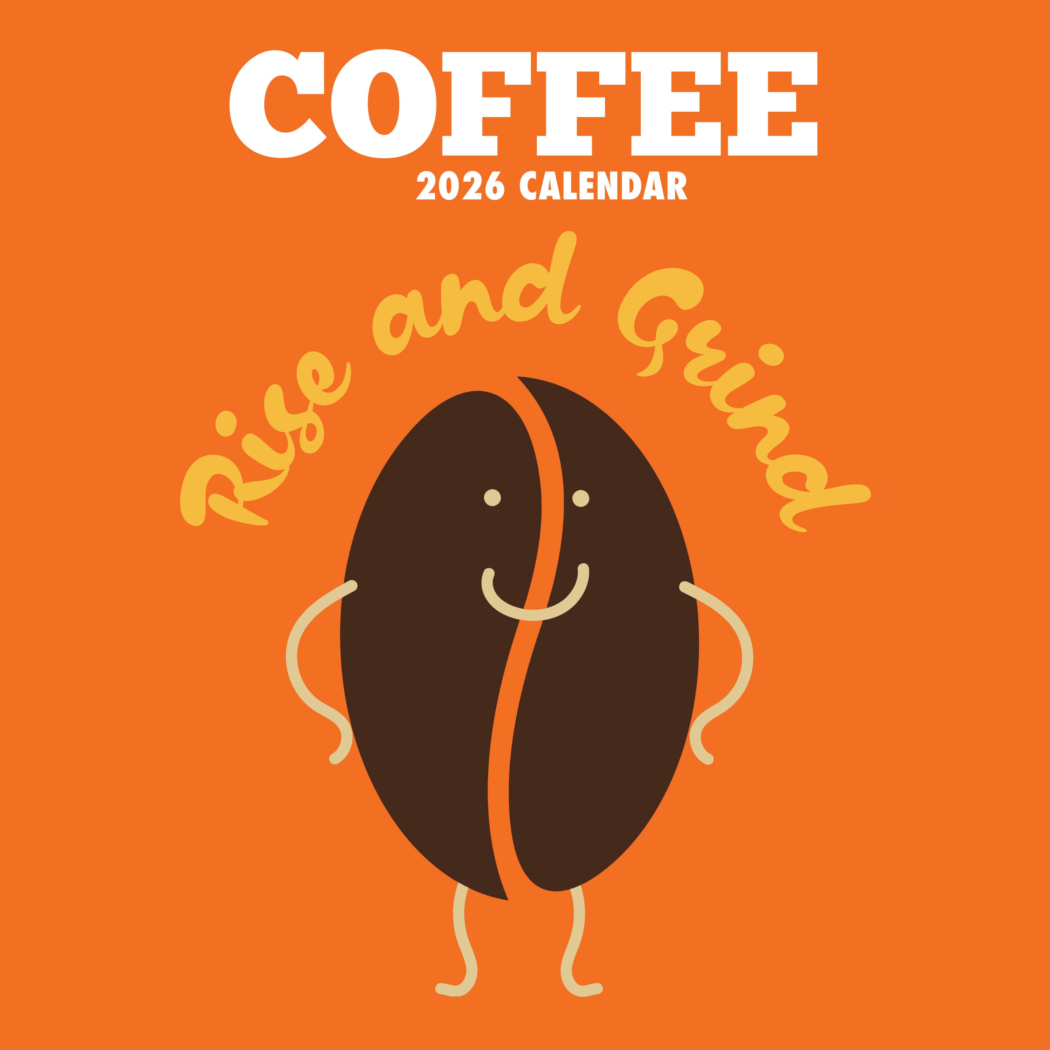 2026 Coffee - Square Wall Calendar