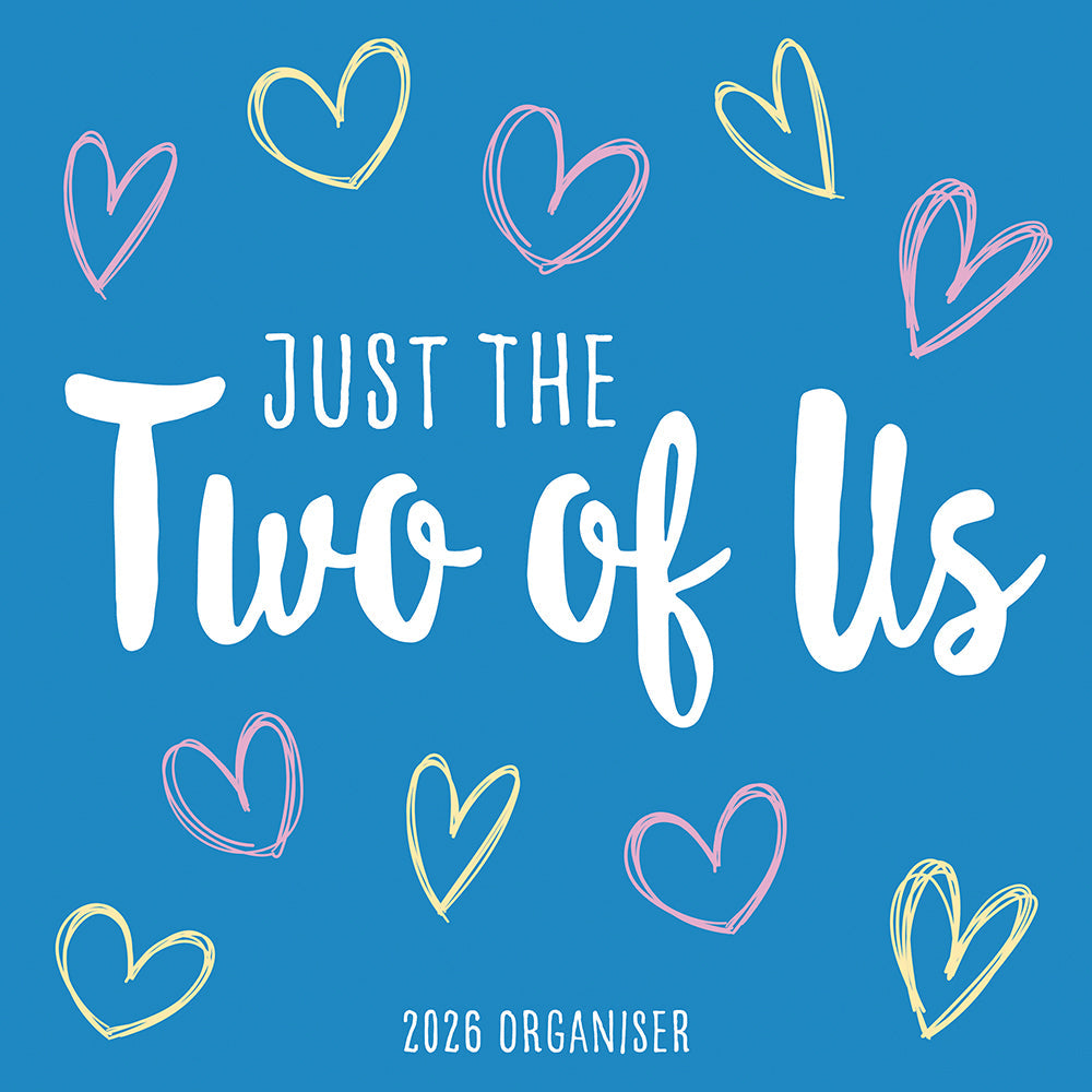 2026 Just the Two of Us - Square Wall Calendar