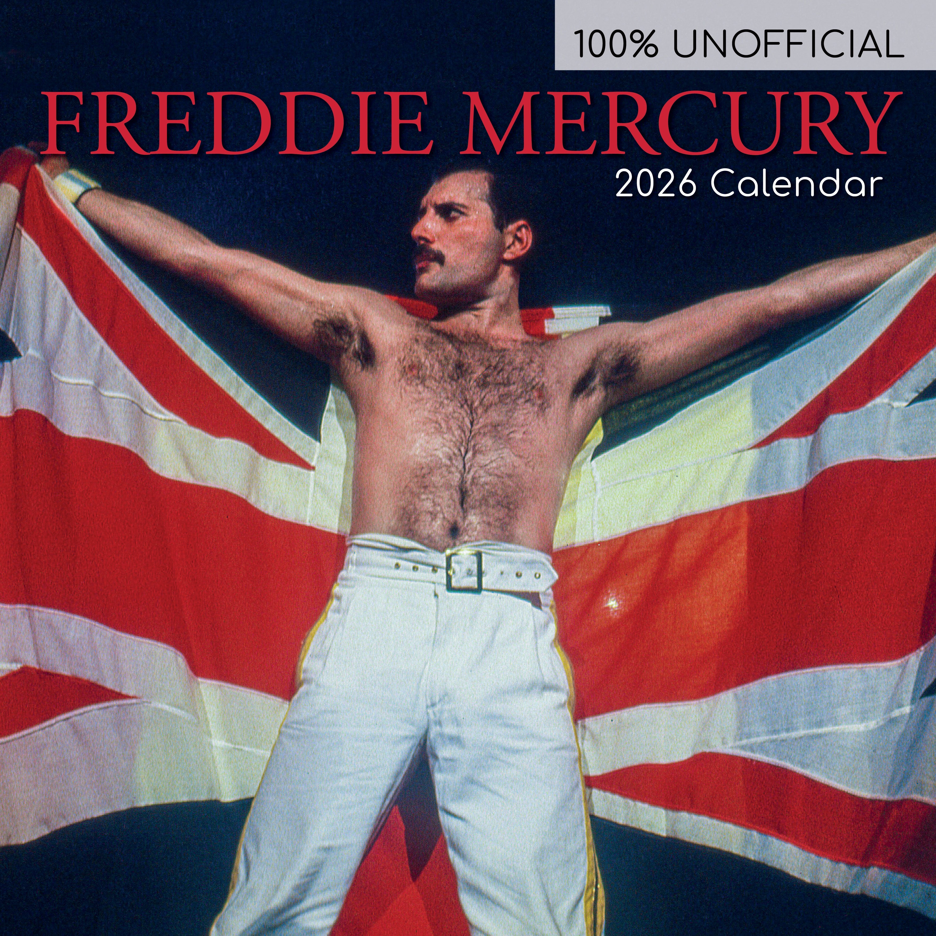 2026 Freddie Mercury - Square Wall Calendar
