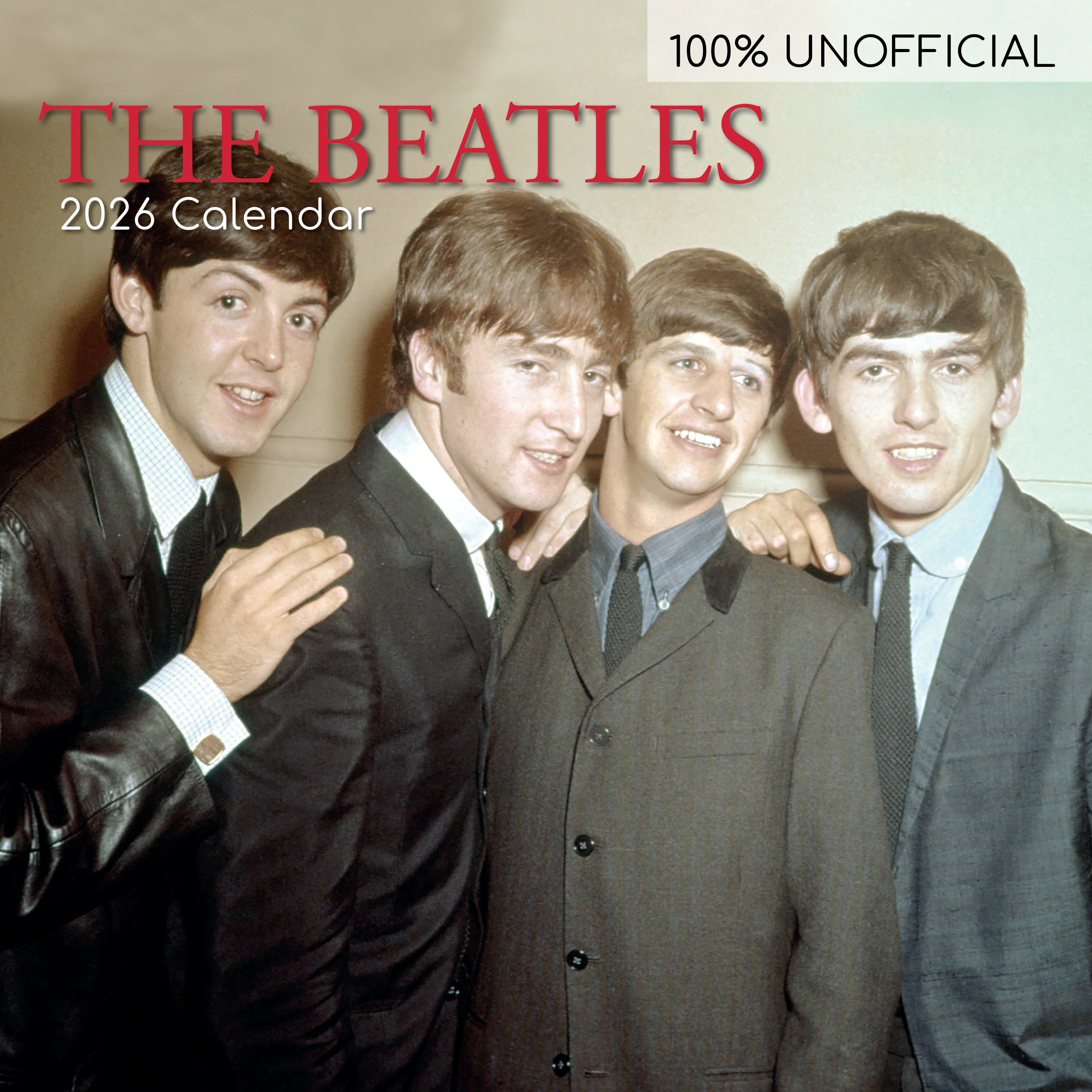 2026 The Beatles - Square Wall Calendar