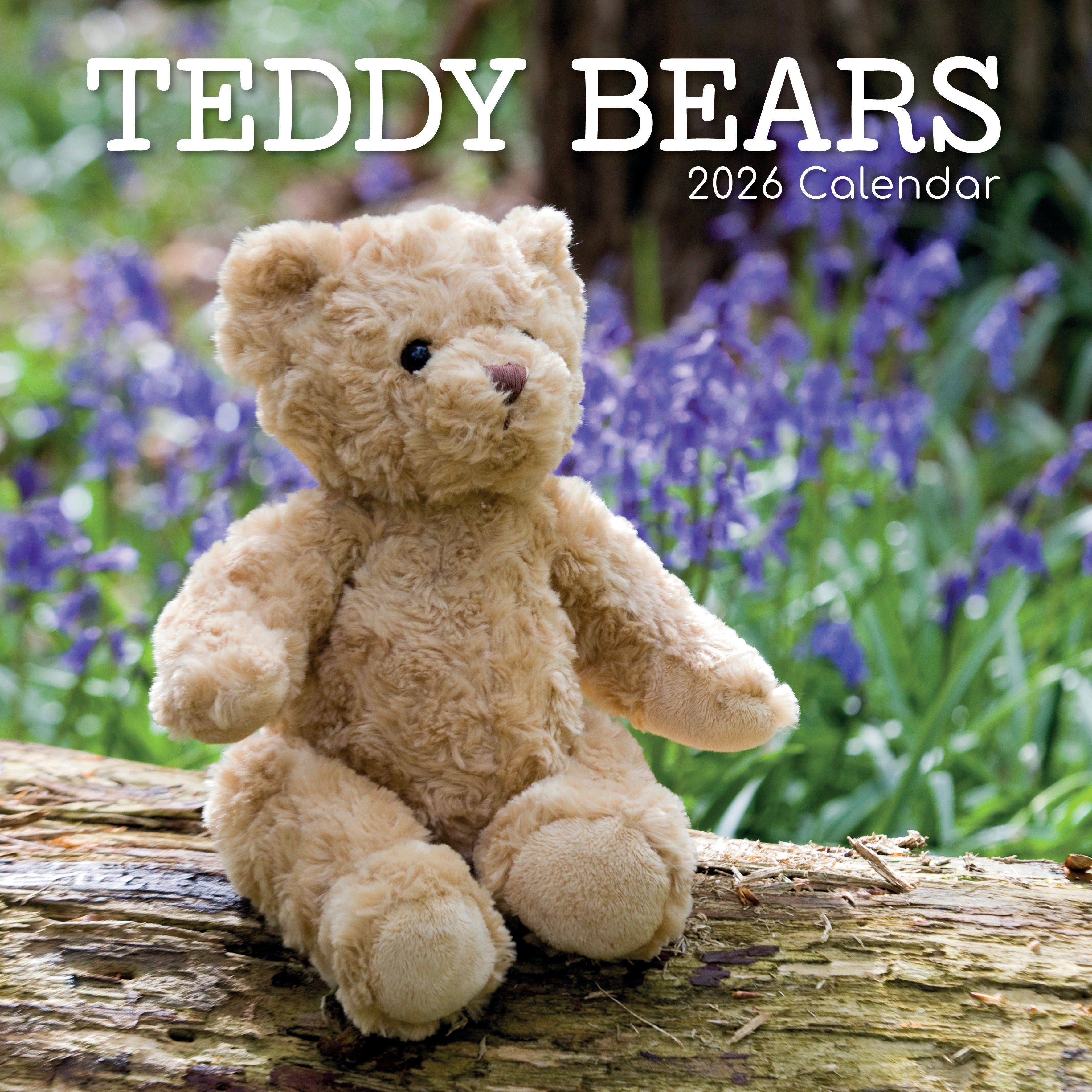 2026 Teddy Bears - Square Wall Calendar